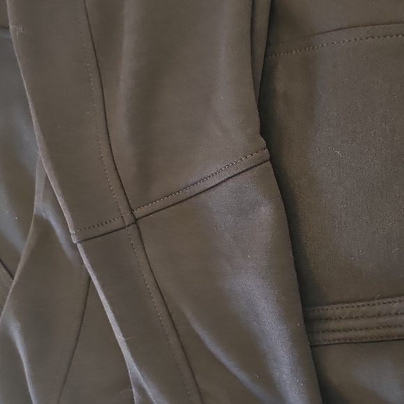 Elegant NWT MAX STUDIO Draped Collar Scuba Jacket Black 1X - Picture 14 of 14